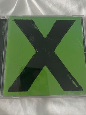 Ed Sheeran "x" CD Album - Green & Black Cover